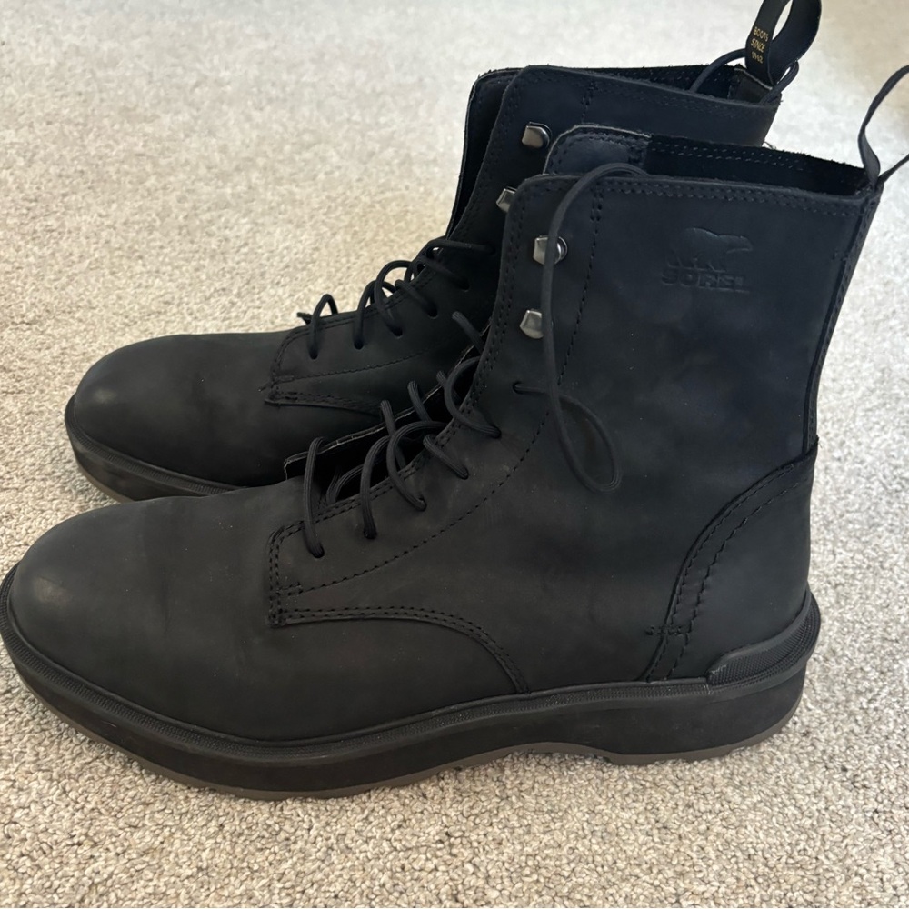 Women’s Sorel Hi-Line Platform Combat Boot Size 11